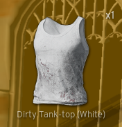 Dirty Tank-Top[White]