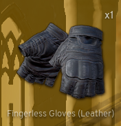 Fingerless Gloves[Leather]