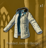 Padded Jacket[Beige]