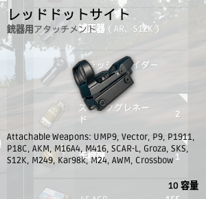 レッドドットサイト